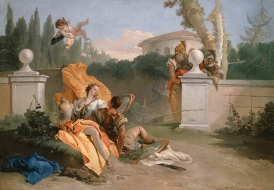 Rinaldo e Armida nel suo giardino da Giovanni Battista Tiepolo