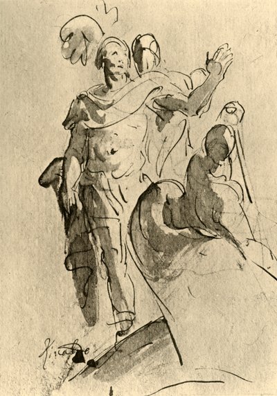 Rinaldo o Enea, 1757, 1928 da Giovanni Battista Tiepolo
