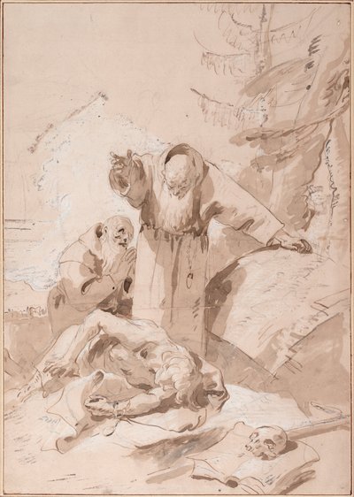 San Fidelis di Sigmarigen e San Giuseppe di Leonessa da Giovanni Battista Tiepolo