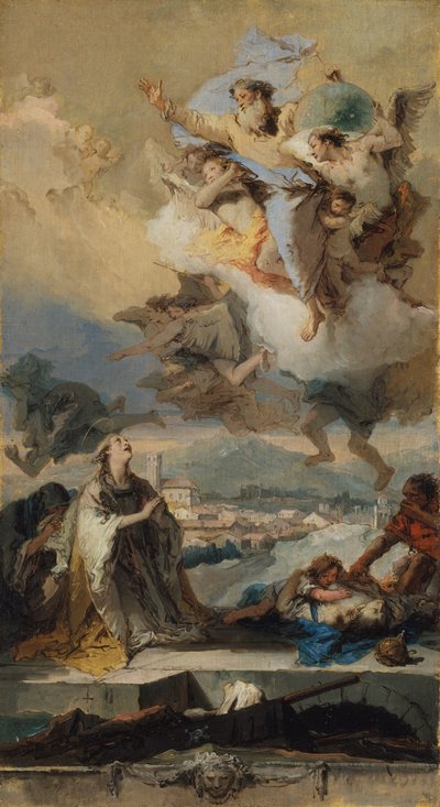 Santa Tecla che prega per gli appestati da Giovanni Battista Tiepolo