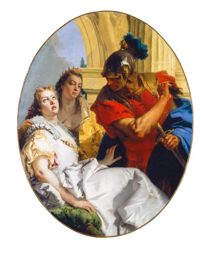 Scena dalla storia antica da Giovanni Battista Tiepolo
