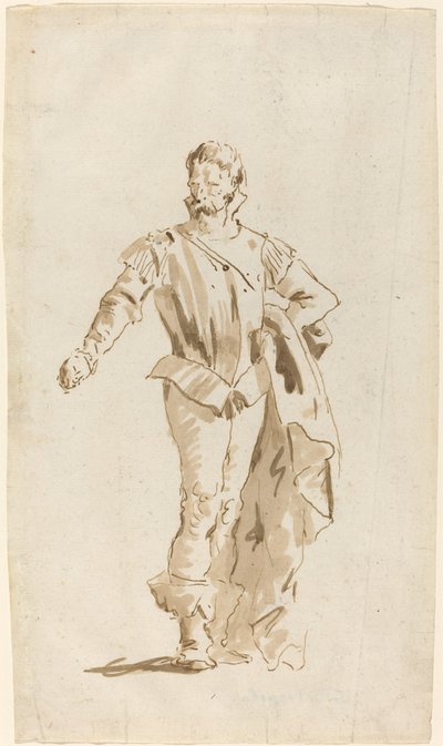 Uomo in Costume del XVI Secolo da Giovanni Battista Tiepolo