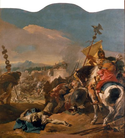 Die Eroberung von Karthago da Giovanni Battista Tiepolo