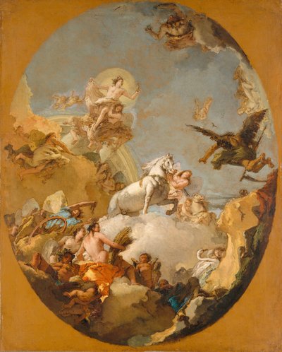 Il carro di Aurora da Giovanni Battista Tiepolo