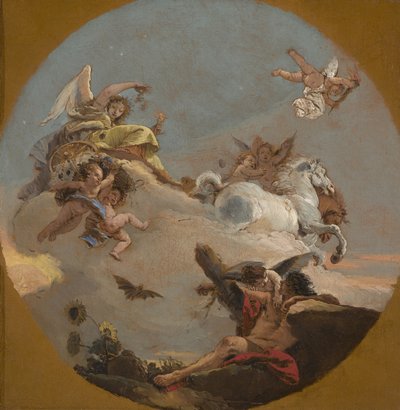Il carro di Aurora, c.1734 da Giovanni Battista Tiepolo