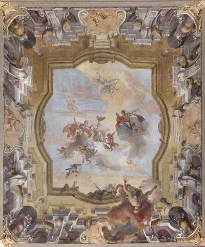 La caduta dei demoni, Storie di Scipione, 1731 da Giovanni Battista Tiepolo