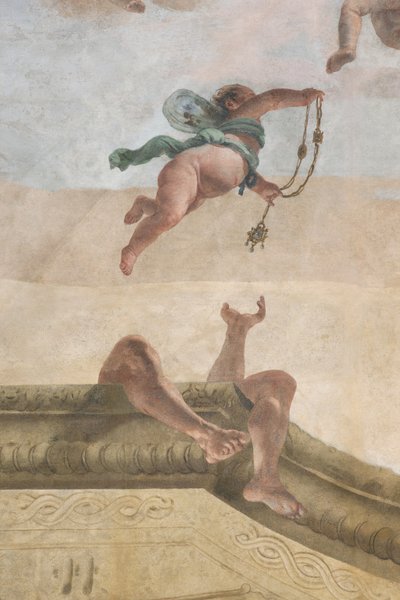 La caduta dei demoni, Storie di Scipione, dettaglio, 1731 (dettaglio) da Giovanni Battista Tiepolo