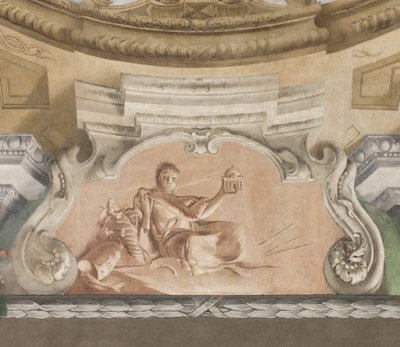 La caduta dei demoni, Storie di Scipione, dettaglio, 1731 (dettaglio) da Giovanni Battista Tiepolo