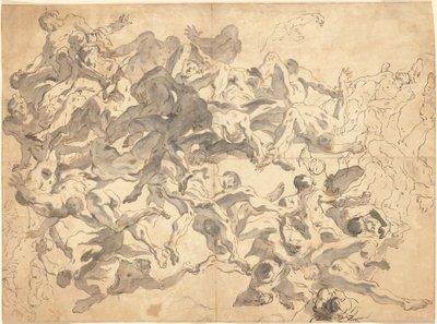 La caduta degli angeli ribelli da Giovanni Battista Tiepolo
