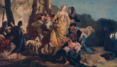 Il ritrovamento di Mosè, c1730 da Giovanni Battista Tiepolo