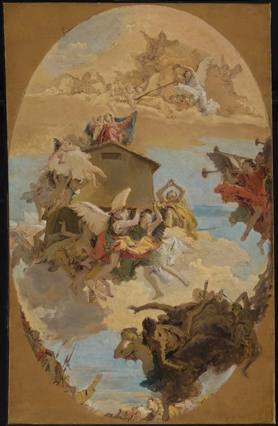 Il miracolo della Santa Casa di Loreto da Giovanni Battista Tiepolo