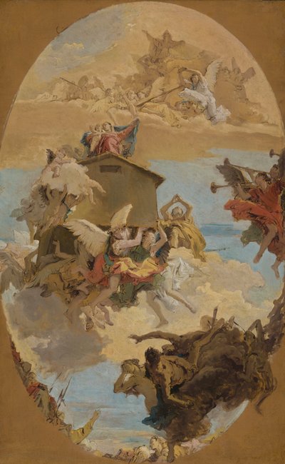 Il miracolo della Santa Casa di Loreto da Giovanni Battista Tiepolo