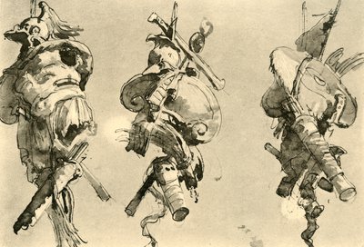 Tre Trofei, metà del XVIII secolo da Giovanni Battista Tiepolo