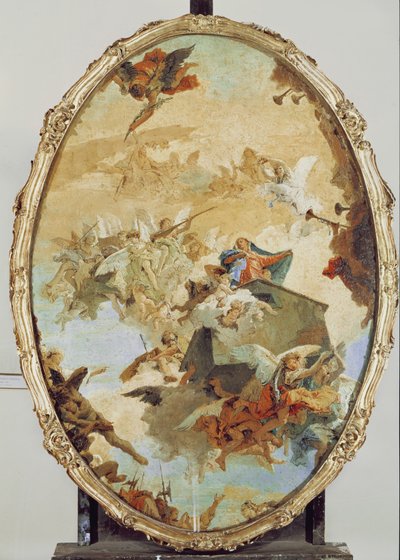 Traslazione della Santa Casa da Nazareth a Loreto da Giovanni Battista Tiepolo
