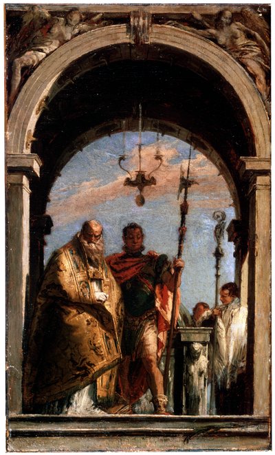 Due santi, 1740-1745 da Giovanni Battista Tiepolo