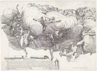 Ascensione di Maria (parte sinistra) da Giovanni Battista Vanni