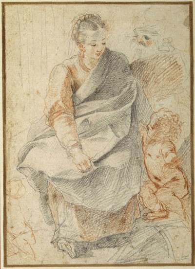 La Sacra Famiglia da Giovanni Battista Vanni
