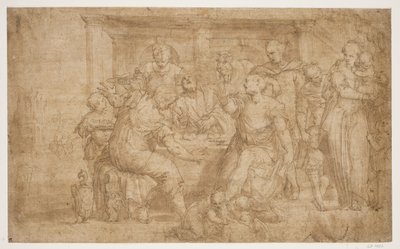 La cena di Emmaus da Giovanni Battista Zelotti