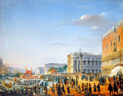 Scena Veneziana da Giovanni Battista della Libera