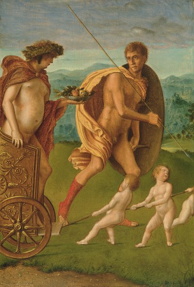 Allegoria della virtù eroica da Giovanni Bellini