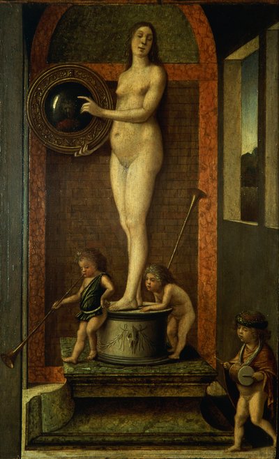 Allegoria della Prudenza (ca 1490) da Giovanni Bellini