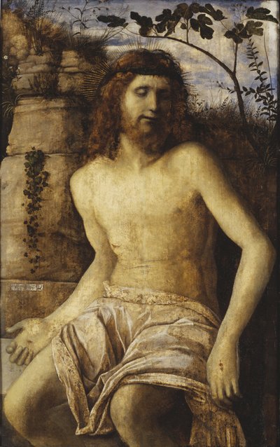 Cristo coronato di spine, c.1500 da Giovanni Bellini