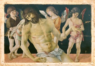 Cristo morto sorretto da angeli da Giovanni Bellini