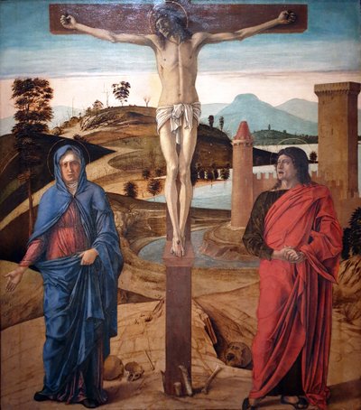 Francese: Le Calvaire Calvary da Giovanni Bellini