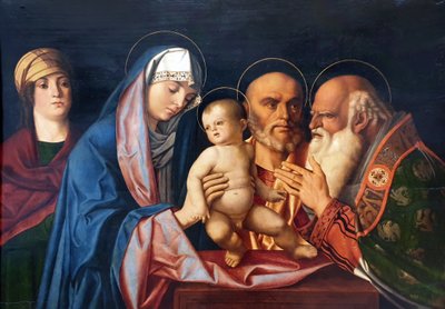 Tedesco: Darbringung Christi im Tempel Presentazione di Cristo nel tempio da Giovanni Bellini