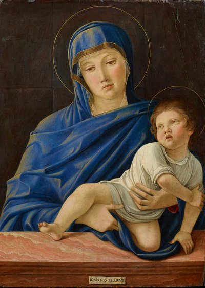 Italian: Madonna col Bambino Lochis Madonna da Giovanni Bellini