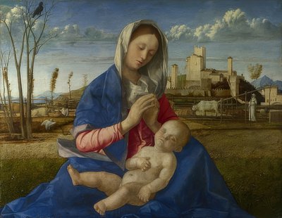 Madonna del prato. Circa 1500 da Giovanni Bellini