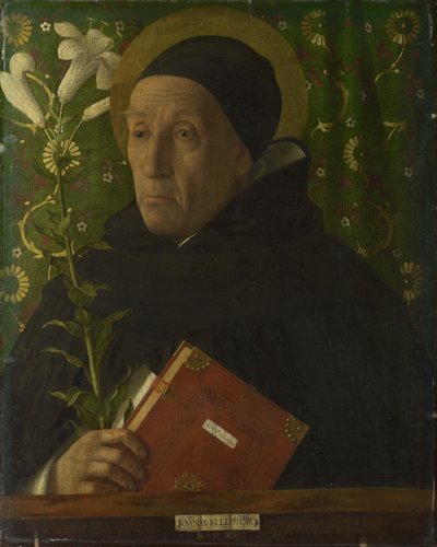 Ritratto di Fra Teodoro di Urbino come San Domenico, 1515 da Giovanni Bellini
