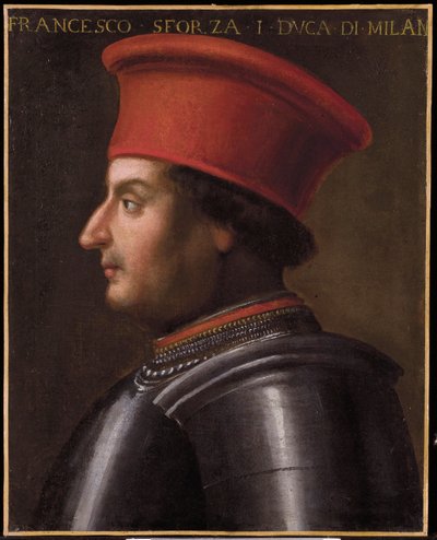 Ritratto di Francesco Sforza da Giovanni Bellini