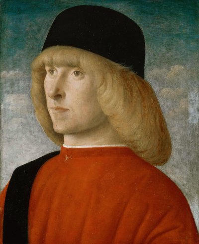 Ritratto di un giovane senatore, c. 1490-1499 da Giovanni Bellini