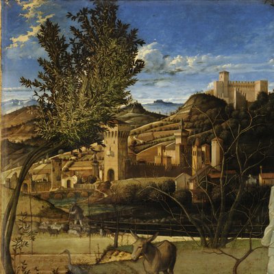 San Francesco nel deserto da Giovanni Bellini