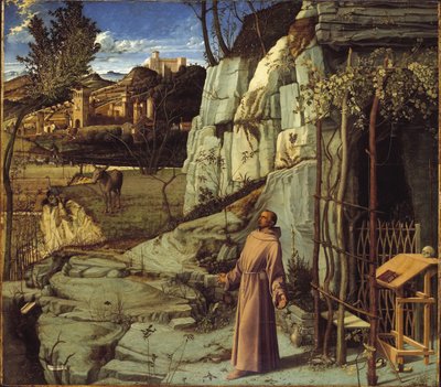 San Francesco nel deserto da Giovanni Bellini