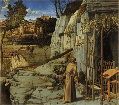 San Francesco nel deserto da Giovanni Bellini