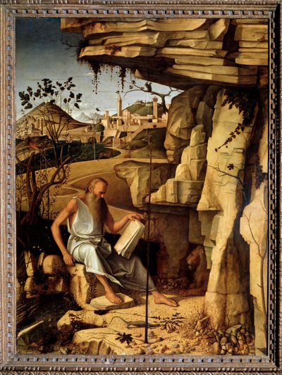 San Girolamo nel deserto da Giovanni Bellini