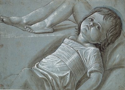 Studio per una figura reclinata del Bambino Gesù da Giovanni Bellini