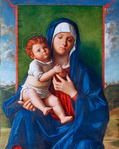 La Vergine e il Bambino, c1480-1490 da Giovanni Bellini