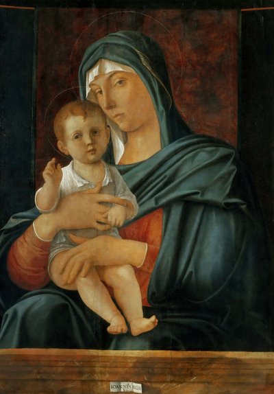 La Vergine e il Bambino, ca. 1470-1475 da Giovanni Bellini