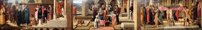 Tre storie di Drusiana e di San Giovanni Evangelista da Giovanni Bellini