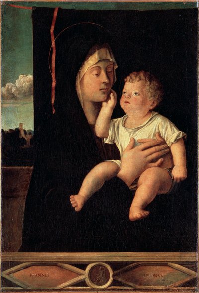 Vergine e Bambino, 15° o inizio 16° secolo da Giovanni Bellini