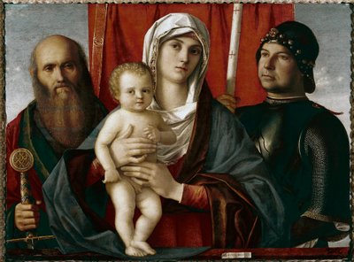 Vergine con bambino tra San Paolo e San Giorgio da Giovanni Bellini