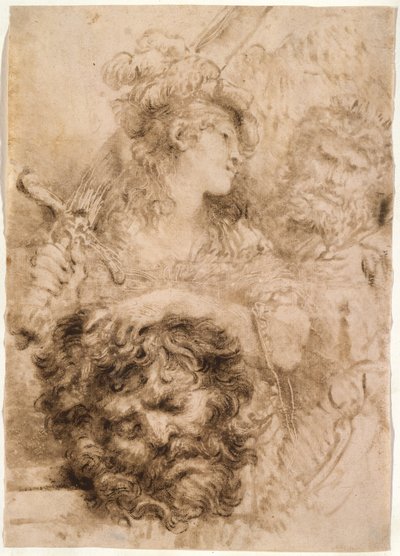 Davide con la testa di Golia da Giovanni Benedetto Castiglione