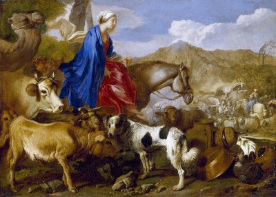 Il viaggio di Rebecca da Giovanni Benedetto Castiglione