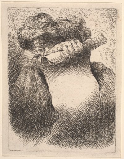 Uomo con una pergamena da Giovanni Benedetto Castiglione