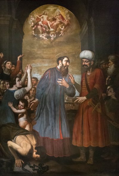 San Paolino libera lo schiavo da Giovanni Bernardino Azzolini