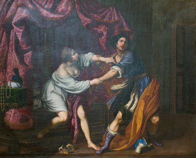 Giuseppe e la moglie di Potifar da Giovanni Biliverti
