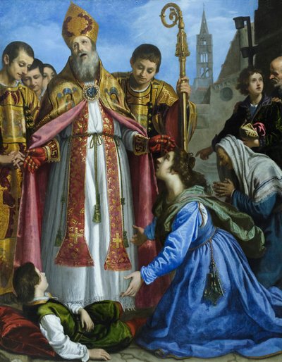 San Zenobio resuscita un ragazzo morto da Giovanni Biliverti
